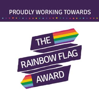 Proudly Working Towards The Rainbow Flag Award